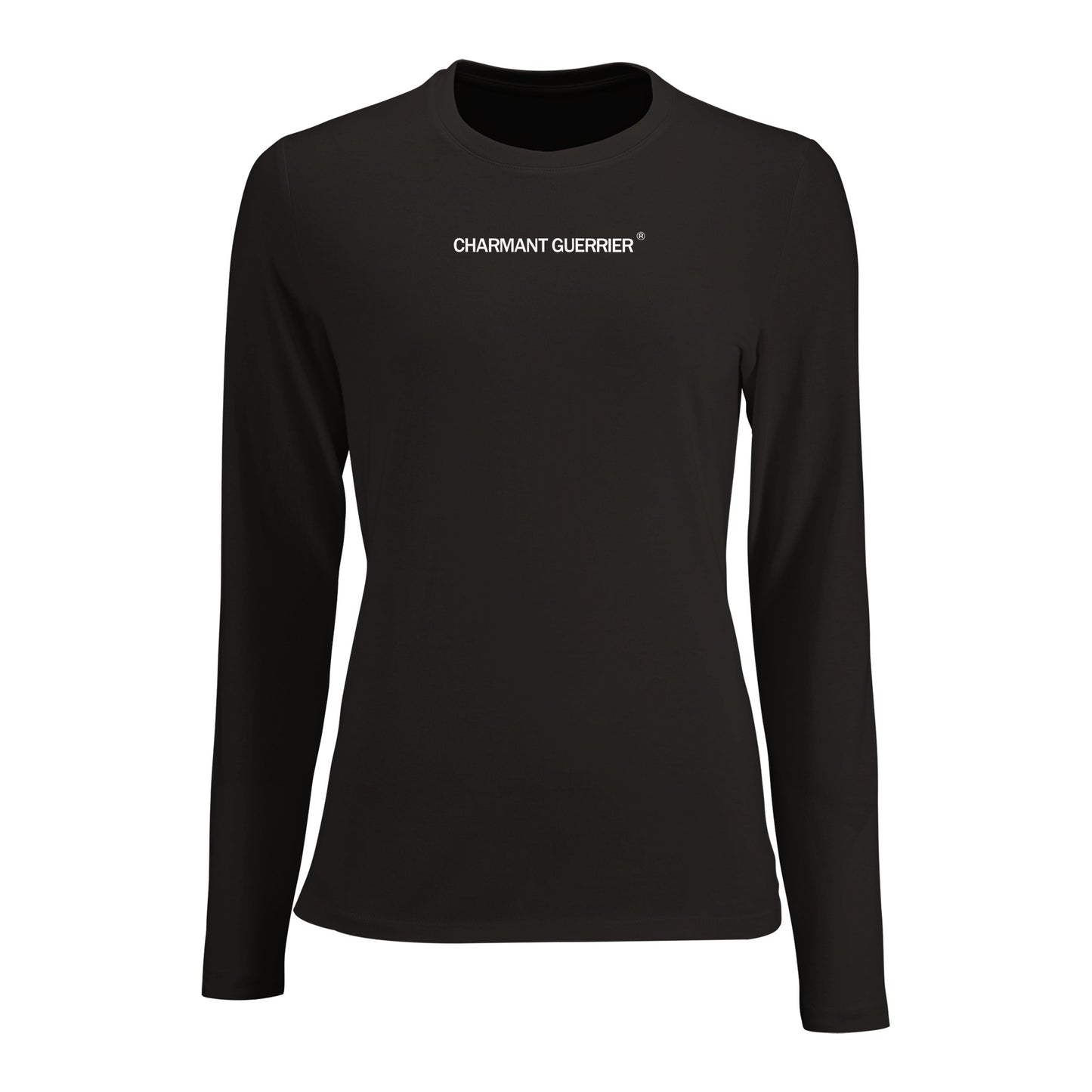 Charmant Guerrier Women Long Sleeve Fitted T-shirt