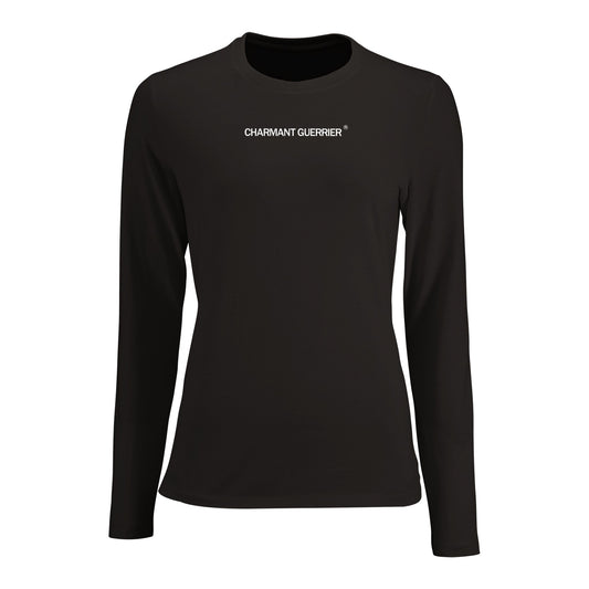 Charmant Guerrier Women Long Sleeve Fitted T-shirt